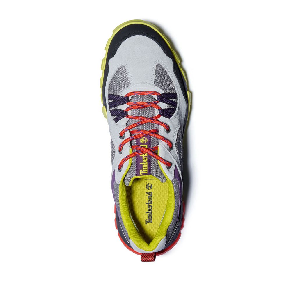 Bota Hiker Masculino - Timberland Garrison Trail Impermeavel Baixo - OVYHS7845 - Cinzentas/Pretas